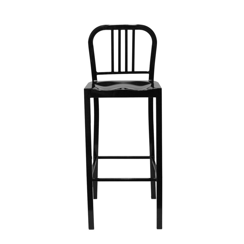 Chacon Bar Stool, Black
