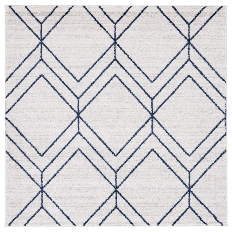 Tapis géométrique Seidman Performance, Carré 8 pi