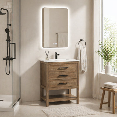 Meuble-lavabo simple 30 po Oakmere