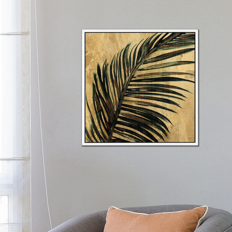 Lush Palm I by Susan Jill - Gallery-Wrapped Canvas Giclée on Canvas, White Framed, 66.04 cm H x 66.04 cm W
