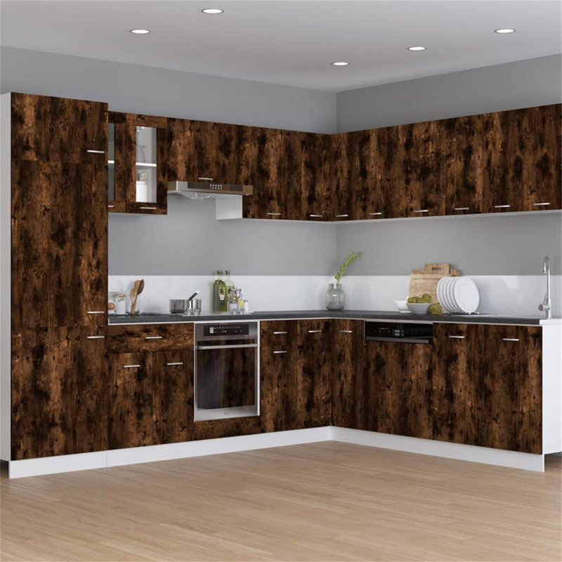Oven Cabinet 60X46x81.5 Cm, Light Brown