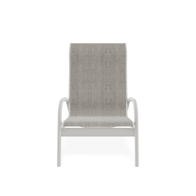 Gardenella Patio Chair, Smoke, Snow
