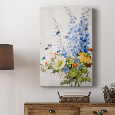 Wild Garden I -Galerie enveloppée Cavas