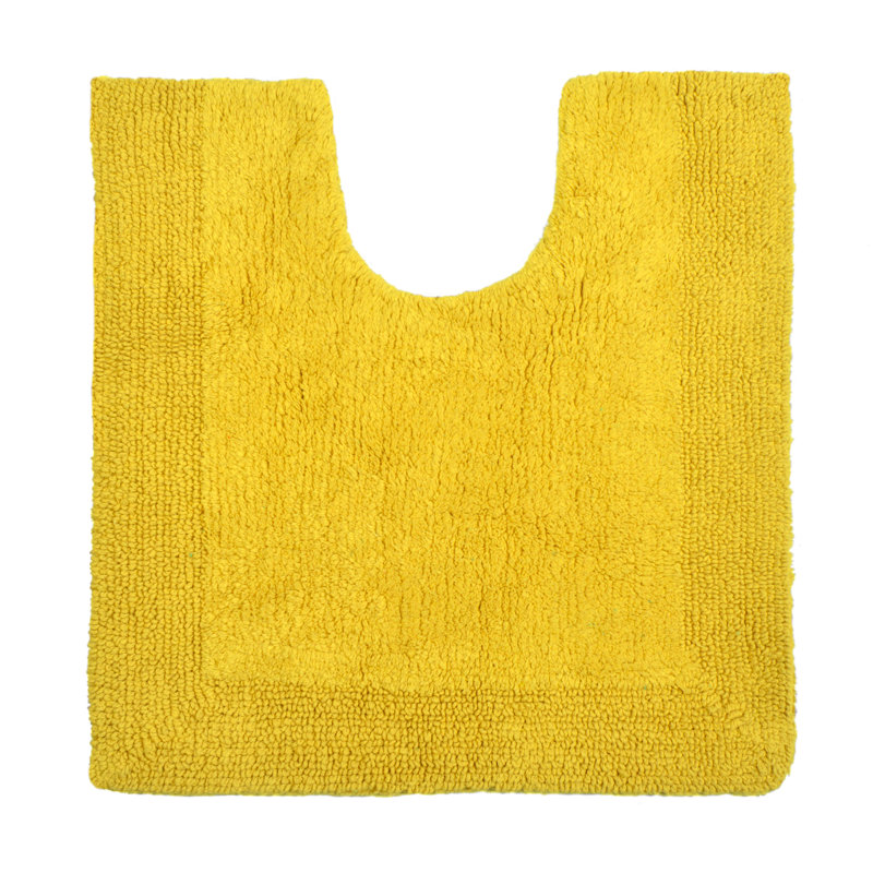 Fredrico Reversible Pedestal Mat, Mustard