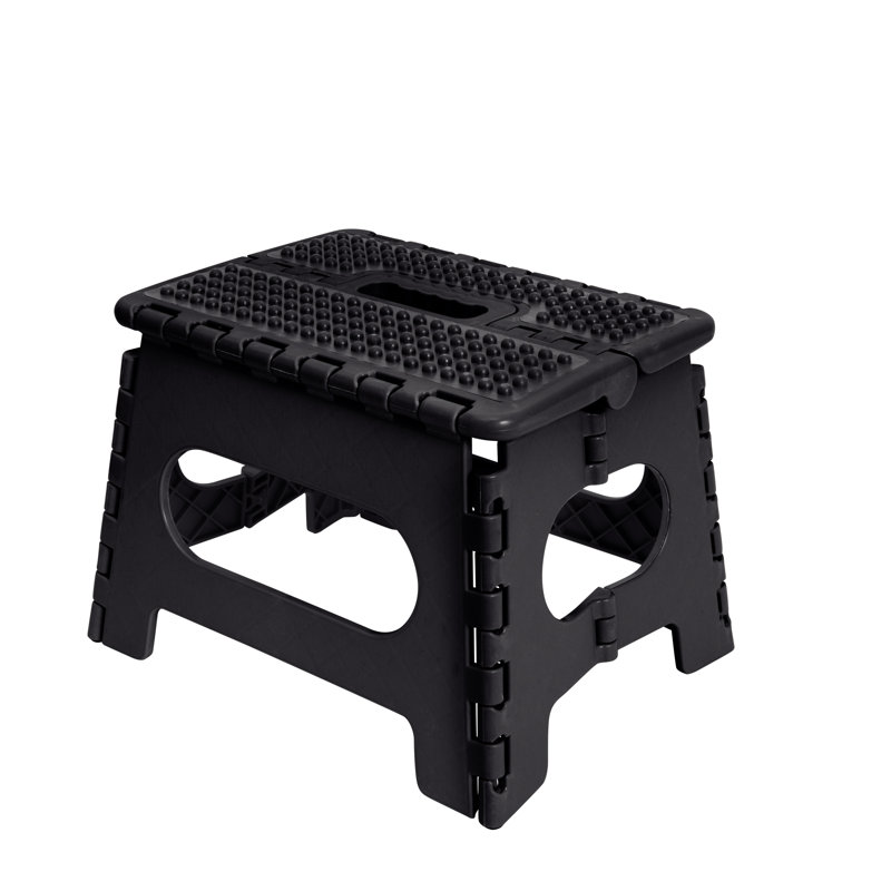 Oden Foldable Step Stool, Black