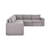 Flex Upholstered Modular Wide Arm 6-Seat Sectional-127798906