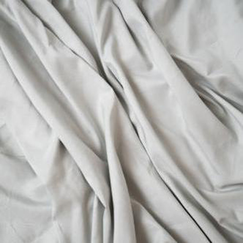 Ensemble de draps 4 pièces en rayonne de bambou doux et doux pour la peau, Étain