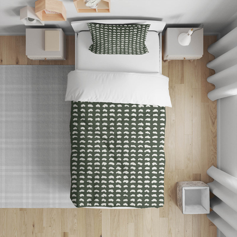 Gio Decorative Lightweight Comforter Set, Green