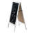 A-Frame 40 inch Freestanding Sidewalk Chalkboard Sign