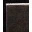 Overdyed Hand-Knotted Wool Modern-Contemporary Black Area Rug 9' 0" x 11' 10"