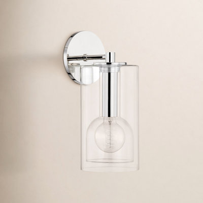 Adreille Steel Armed Sconce