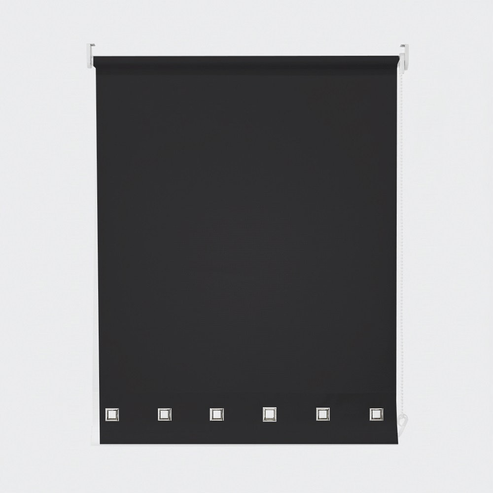 Square Eyelet Daylight Outdoor Semi-Sheer Roller Blind
