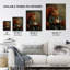 Squirrel Tea on Armchair Victorian Portrait Wall Art Print