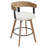 Saula 34.75'' H Swivel Bucket Bar Stool with Solid Wood Frame-1531599459-1532203536