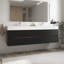Meuble-lavabo avec lavabo à quartz et tiroirs à fermeture en douceur, meuble-lavabo mural flottant pour salle de bain moderne, lavabo une pièce-2128521908-2128521905-2128521906
