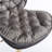Swivel Upholstered Adjustable Height Counter Stool