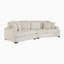 Canapé modulaire moderne et contemporain 2 pièces 116,5 po Showstead-1794498474-1794498472