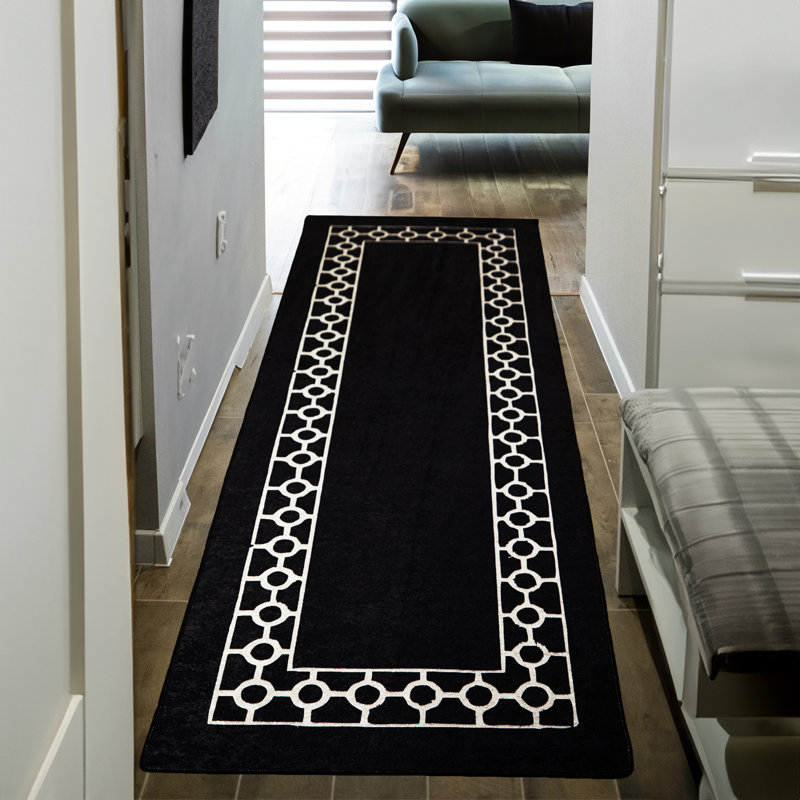 Tapis de couloir Karalena, Tapis de couloir 2 pi 7,5 po x 6 pi 6,7 po