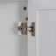 Bathroom Floor Storage Cabinet with 2 Doors and shelves