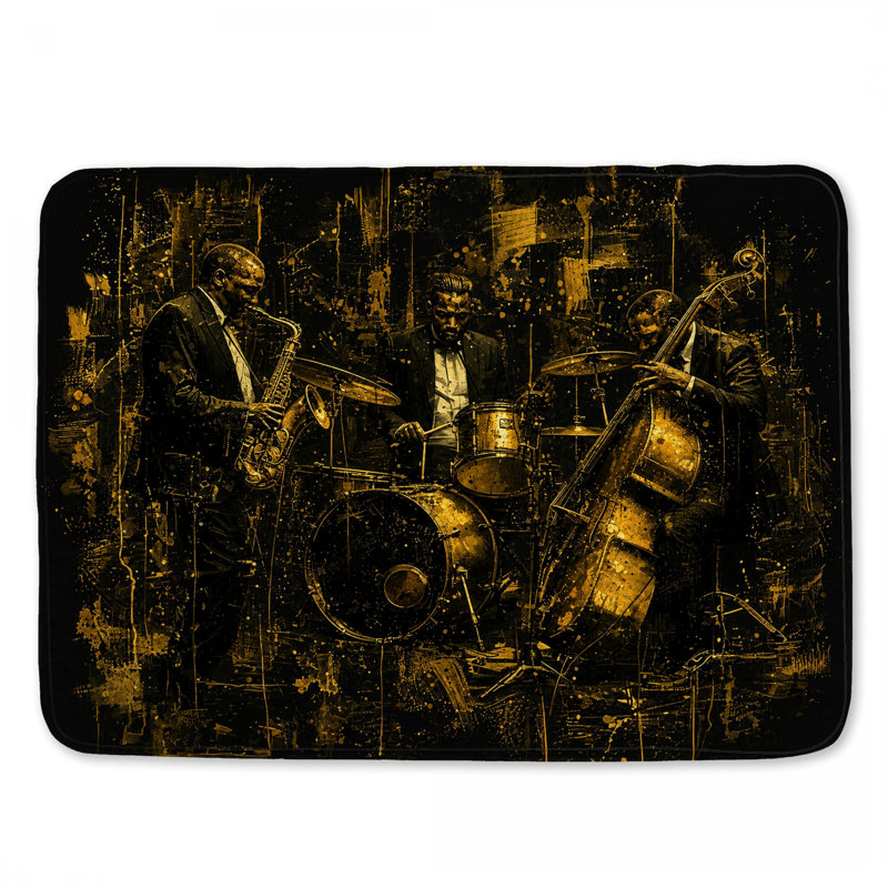 Tapis de bain Jazz, L 24 po x L 17 po