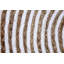 Round Ursa Striped Jute / Sisal Hand Woven Area Rug-1311161019