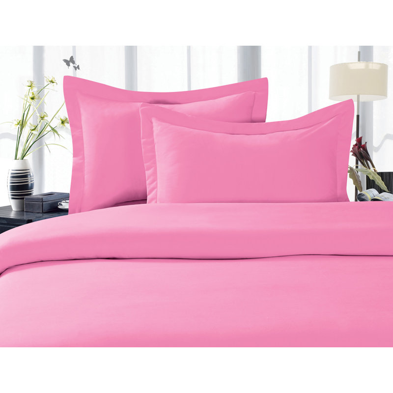 Ensemble de housse pour couette, Rose clair, Double / Grand