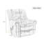 Fauteuil inclinable électrique en cuir Kyrian-143898812