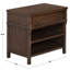 Haylie 1 Drawer Wood Nightstand-1499704730