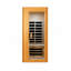 Sauna intérieur encastré à infrarouge lointain Hemlock