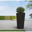 Tall 28" Square Planter Box with Plant Shelf Insert-108973999