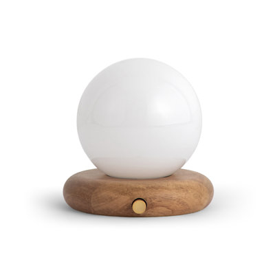 Reve Solid Wood Globe Lamp