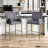 Rozeta Fabric Upholstered Barstools-1866584391
