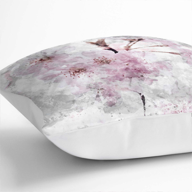 Square Throw Cushion, White, 40 x 40 cm