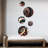 Pastel Fractal Spiral Universe IV - Modern Geometric Metal Wall Décor
