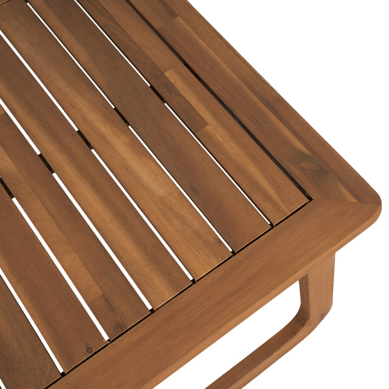 Ensemble de conversation pour l'extérieur en bois d'acacia 7 personnes Nordia avec coussins hydrofuges