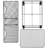 Collapsible Desktop Tub File, Letter-Size File Organizer, Durable Steel Mesh Desk Storage