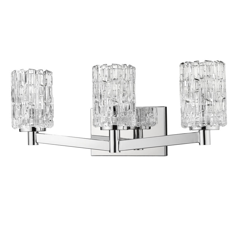 Samson 3 - Light Dimmable Vanity Light, Chrome