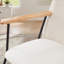 Chaise berçante rembourrée l 24,39 po-305934040