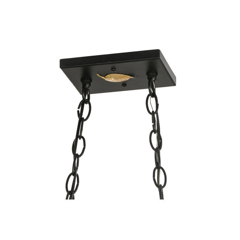 Bear at Lake 6 - Light Pendant, 24" - 44.5" H x 33" W x 17" D