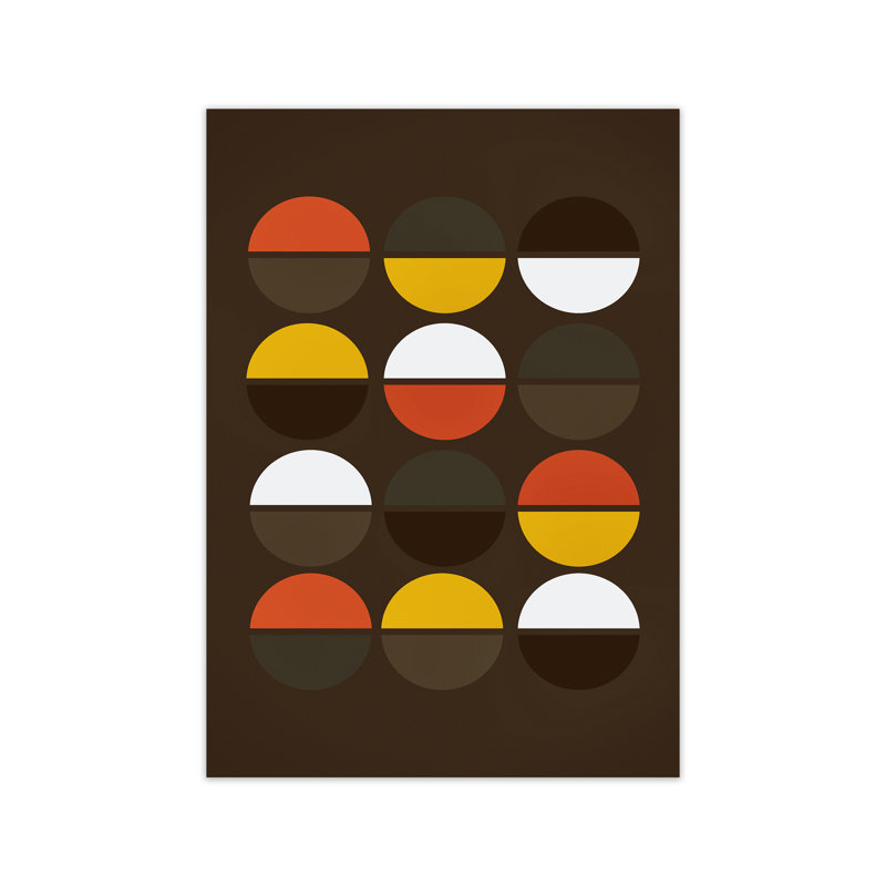 Retro 70s A - Print, No Frame, 30cm H x 21cm W x 1cm D