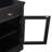 83.4"Tall Bookshelf, Modern Bookcase With 2 Glass Doors And 1 Drawer,Storage Bookcase With Open Shelves For Living Room,Home Office-1874381490