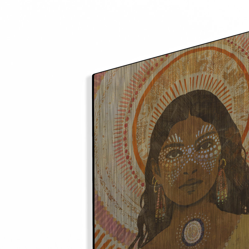  «Desert Seer 2» par Victoria Barnes, art mural en métal, 16 po x 24 po, H 24 po x l 16 po
