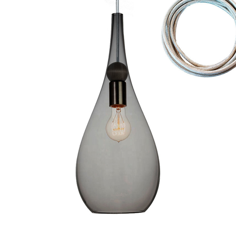 Earth 8 - Light Chandelier, No Bulb Included, 108" H x 18" W x 18" D, Brushed Nickel