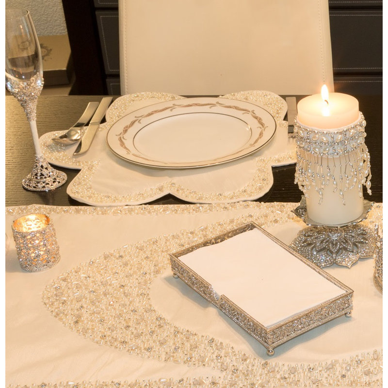 Windsor Guest Flat Napkin Holder, Silver