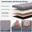 Folding Storage Linen Fabric Bedroom Bench With Storage-1068027003-1068027006