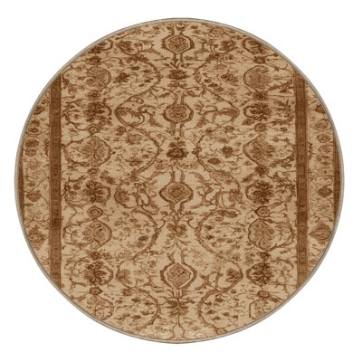 Machine Washable Persian Beige Area Rug