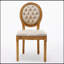 Ensemble de 2 chaises de salle à manger à structure française en bois massif avec boucle tirée à la main, revêtement en velours, garniture cloutée et ressorts en acier-325897001