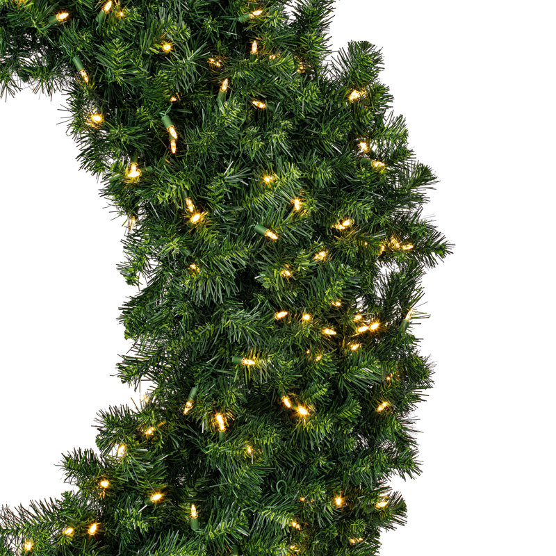 Couronne de sapin artificielle Alanny Dura-Lit, 60 po x 60 po
