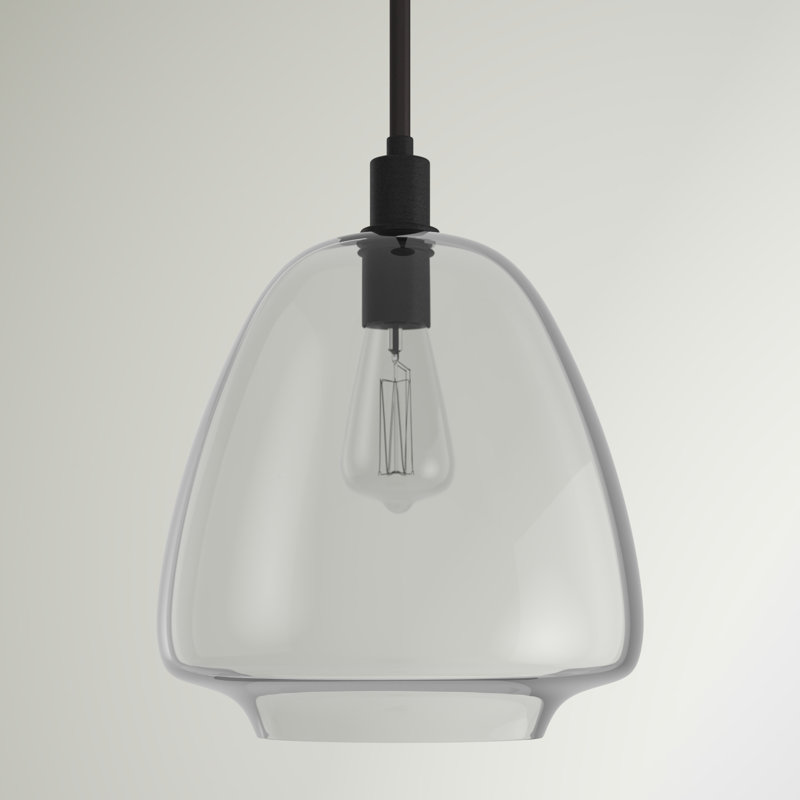Caudillo 1 - Light Single Pendant, Black
