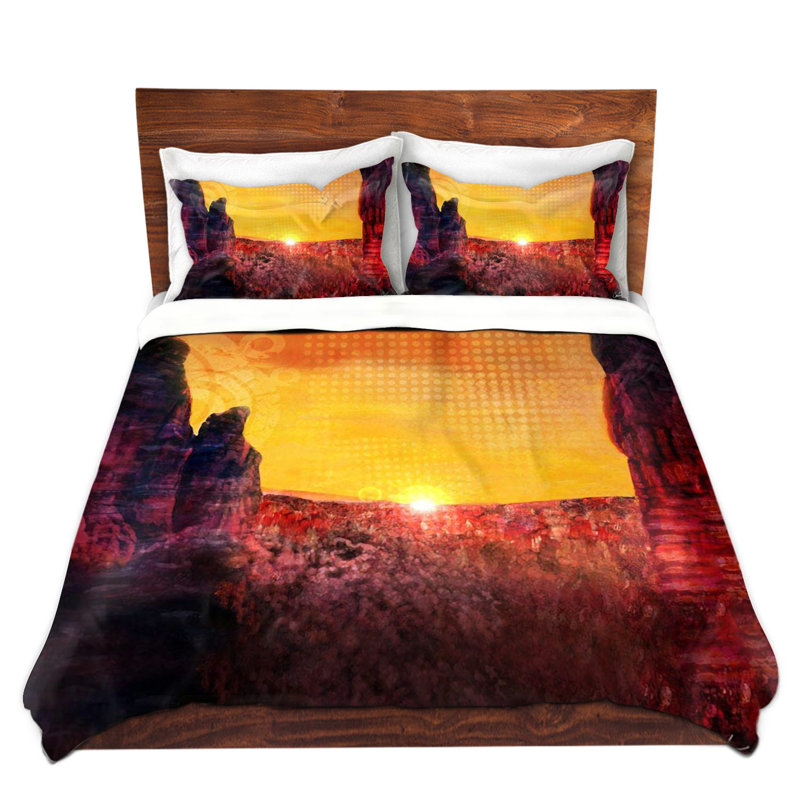  Housses de couette en microfibre Corina Bakke Sedona Arizona, Simple